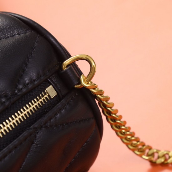 YSL SADE MINI TUBE BAG IN QUILTED LAMBSKIN SHOULDER BAG