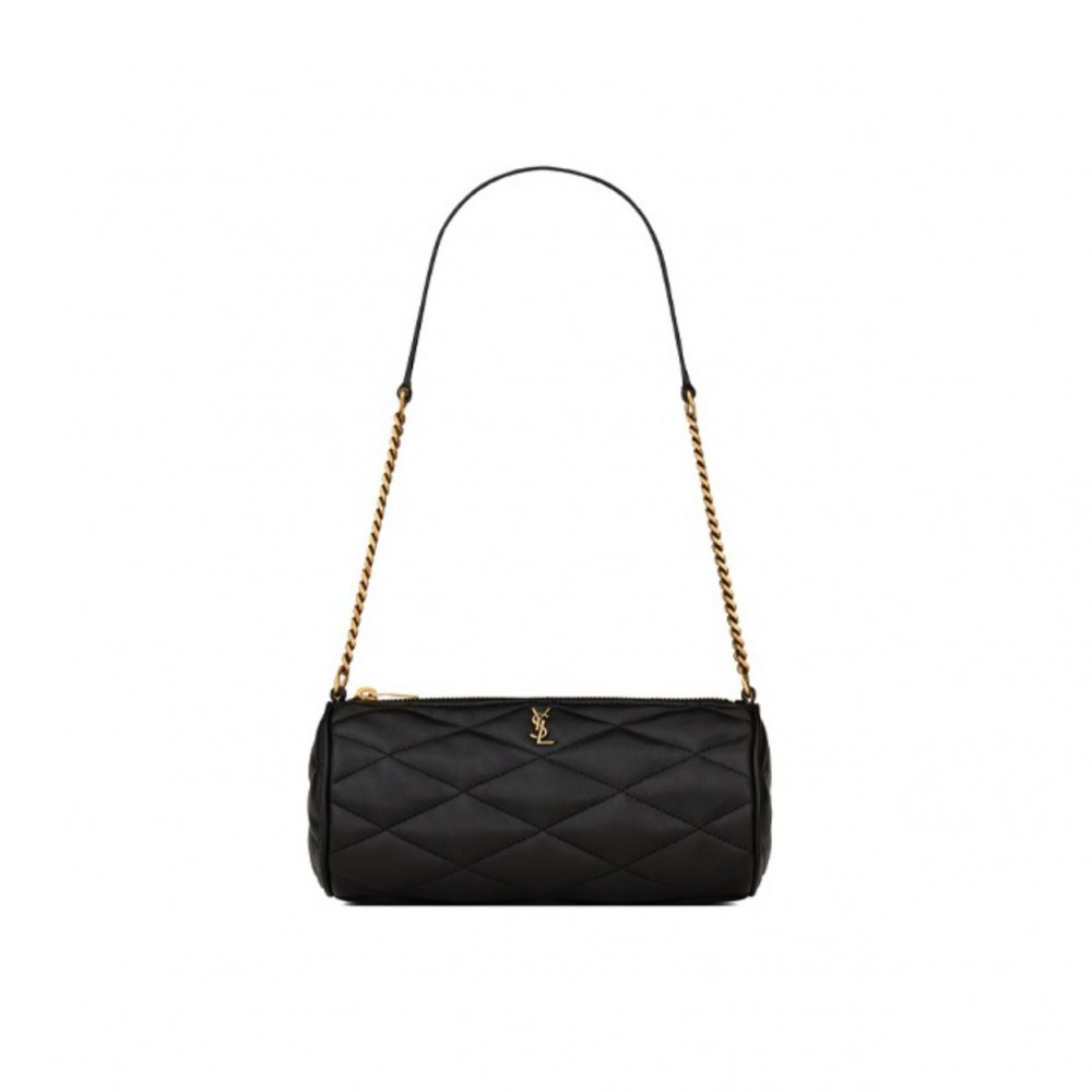 YSL SADE MINI TUBE BAG IN QUILTED LAMBSKIN SHOULDER BAG