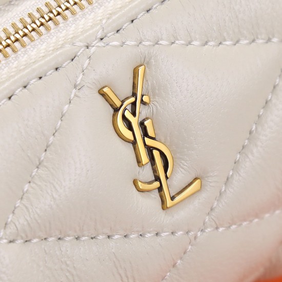 YSL SADE MINI TUBE BAG IN QUILTED LAMBSKIN SHOULDER BAG