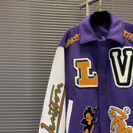 LV Embroidered Jacket