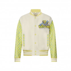 LV Cartoon Varsity Jacket