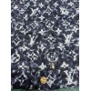 LV Denim Jacket Monogram Pointilism Pattern