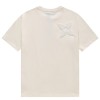 LV stamp embossed half-sleeve shirt