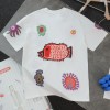 LV x Yayoi Kusama embroidered shirt