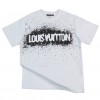 LV inkjet graffiti shirt