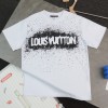 LV inkjet graffiti shirt