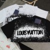 LV inkjet graffiti shirt