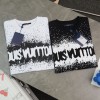 LV inkjet graffiti shirt