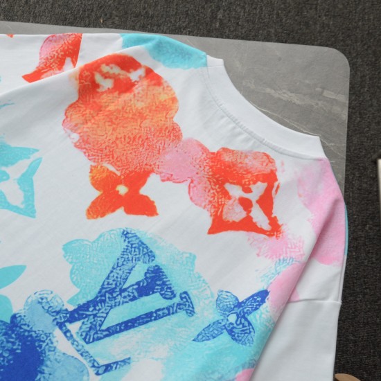 LV painted graffiti shirt