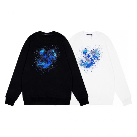 LV Blue Splash Ink Sweatshirt