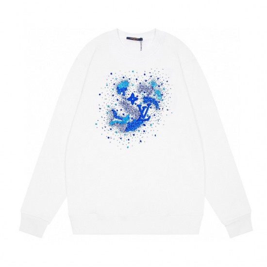 LV Blue Splash Ink Sweatshirt