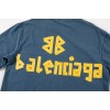 Balenciaga Washed Frayed T-Shirt