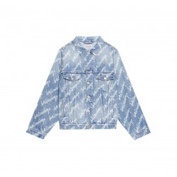 Balenciaga Washed Denim Jacket