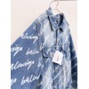 Balenciaga Washed Denim Jacket