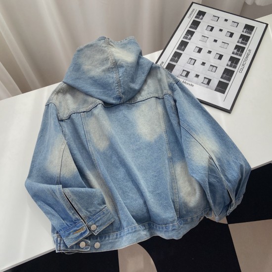 Balenciaga Denim Hoodie