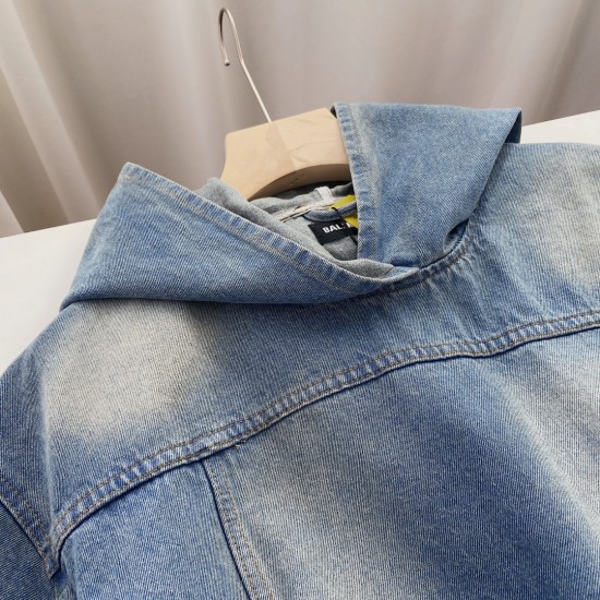 Balenciaga Denim Hoodie