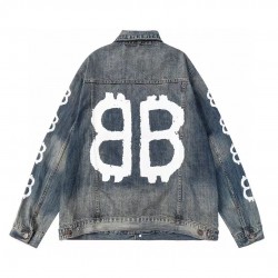 Balenciaga Lettered Jacket