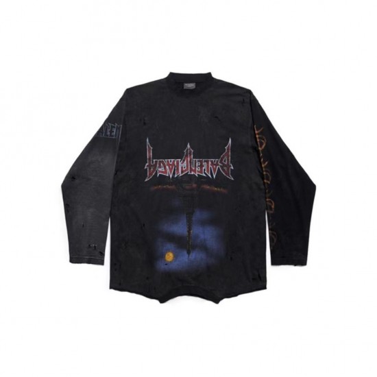 Balenciaga Tower Graffiti Sweatshirt