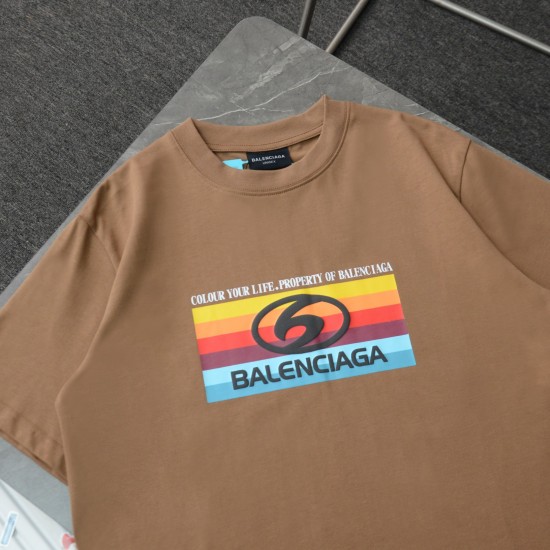 Balenciaga Logo Short Sleeve T-Shirt