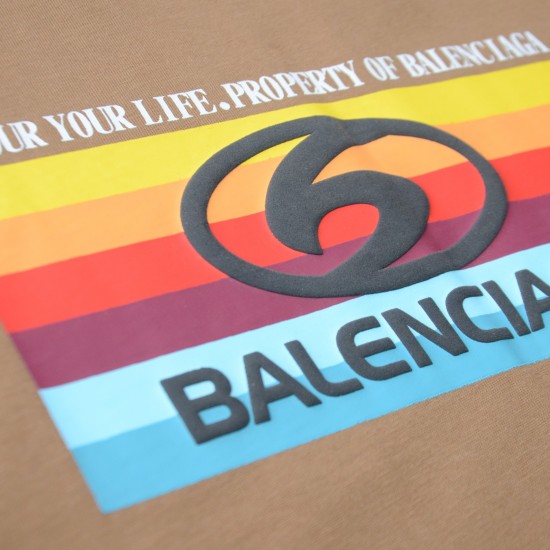 Balenciaga Logo Short Sleeve T-Shirt