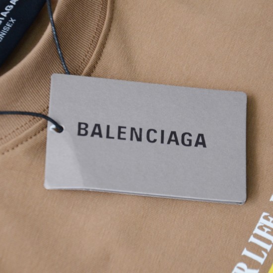 Balenciaga Logo Short Sleeve T-Shirt