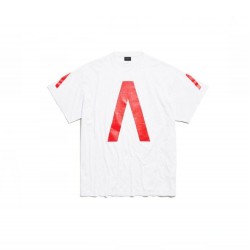 Balenciaga Burst Triangle Print T-Shirt