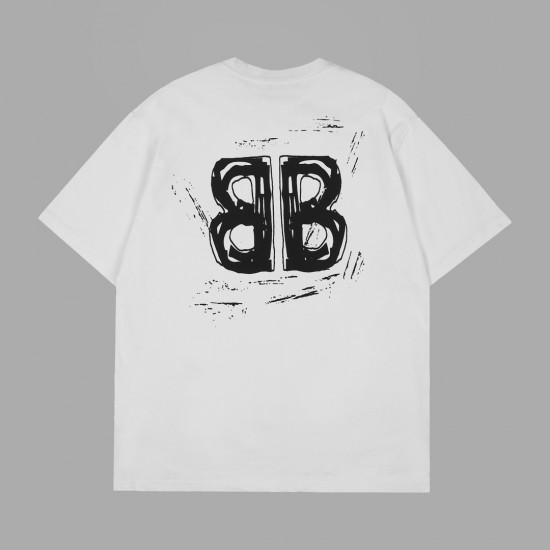 Balenciaga White Ink T-Shirt