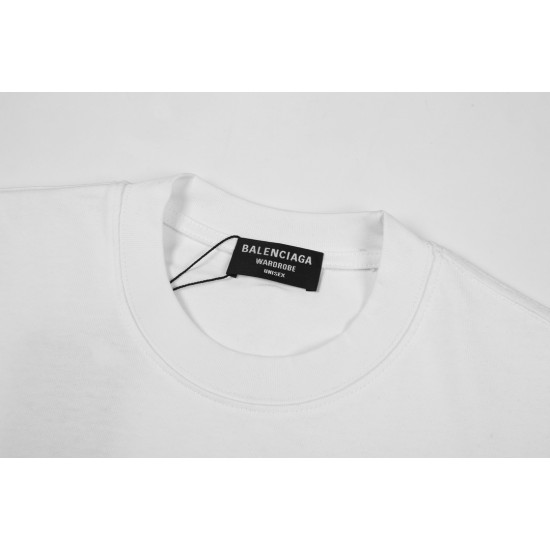 Balenciaga White Ink T-Shirt