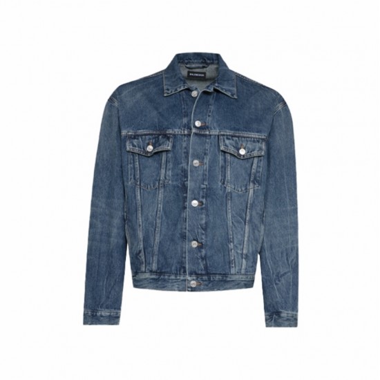 Balenciaga Cola Wave Denim Jacket