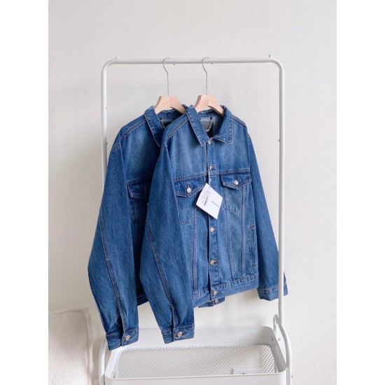 Balenciaga Cola Wave Denim Jacket