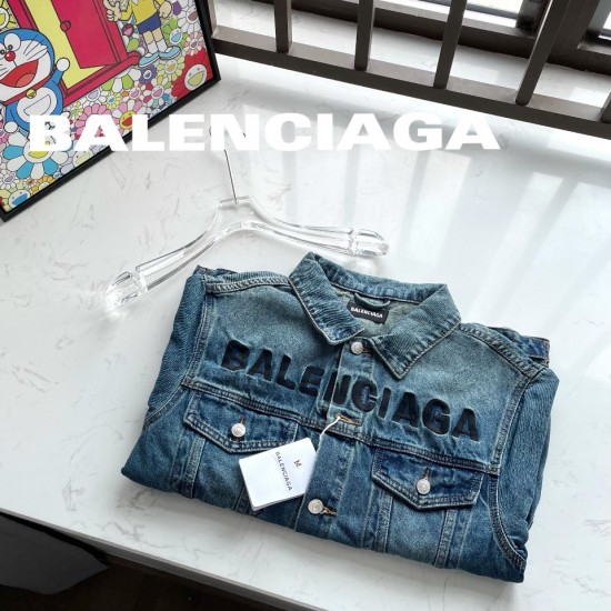 Balenciaga Washed Denim Jacket