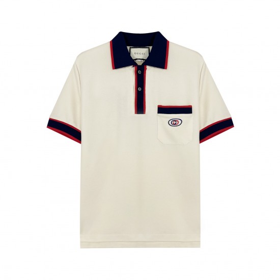 Gucci Embroidered Short Sleeves