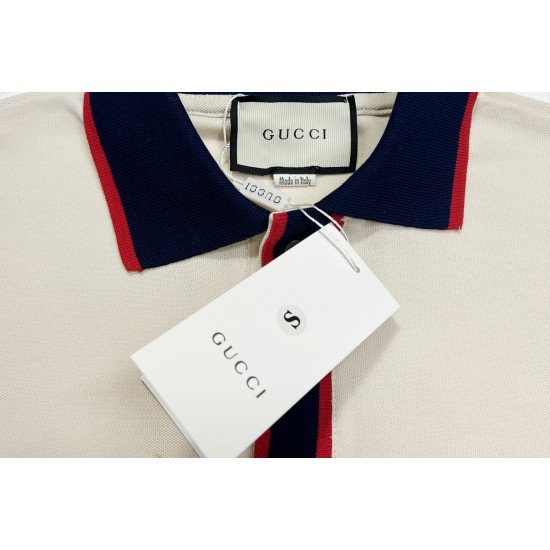 Gucci Embroidered Short Sleeves