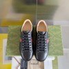 GUCCI ACE Sneaker Black Leather With Bee