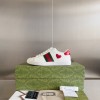 GUCCI ACE EMBROIDERED Hearts Sneaker