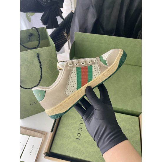 GUCCI Screener Distressed 'Green Orange' 