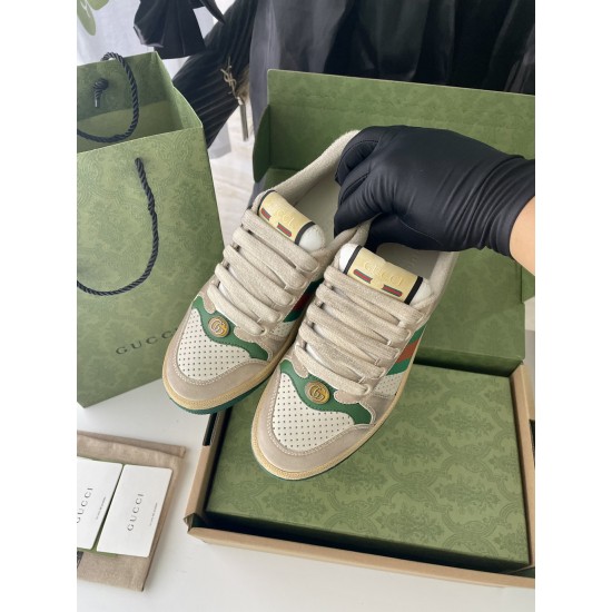 GUCCI Screener Distressed 'Green Orange' 