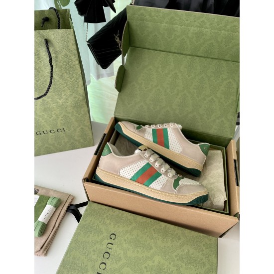 GUCCI Screener Distressed 'Green Orange' 