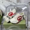 GUCCI Rhyton in Red Mouth Sneaker