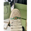 GUCCI Butter Leather Women's Green Heel Screener Sneaker