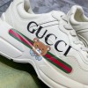 GUCCI x EXO Kai Rhyton Teddy Bear Leather Sneaker