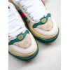 GUCCI Screener sneaker with Web in beige leather